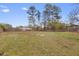 Large, grassy backyard enclosed by a wooden fence, providing ample space for recreation and outdoor activities at 130 Arbor Cove Way, Stockbridge, GA 30281