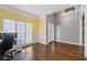 Bright home office with hardwood floors and natural light at 3986 Harmony Walk Se Way, Smyrna, GA 30082