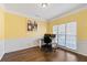 Bright home office with hardwood floors and natural light at 3986 Harmony Walk Se Way, Smyrna, GA 30082
