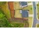 A scenic aerial view of a home showcasing a well-manicured lawn and landscaping at 1011 Ridgeview Rd, Woodstock, GA 30188