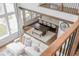 Open concept living space with kitchen, dining area, and a comfortable seating area with hardwood floors at 1011 Ridgeview Rd, Woodstock, GA 30188