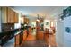 Spacious kitchen with modern appliances, wood cabinets, and an open layout at 1245 Briar Hills Ne Dr, Atlanta, GA 30306