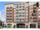 The Aramore building exterior with balconies, street access, and surrounding neighborhood at 2277 Peachtree Rd # 503, Atlanta, GA 30309