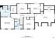 Detailed second floor plan displaying layout of bedrooms, bathrooms, and closets at 1550 Pine Creek Way, Woodstock, GA 30188