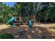 Community playground with slides, swings, and climbing structures for children at 1550 Pine Creek Way, Woodstock, GA 30188