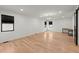Spacious bedroom with hardwood floors, modern lighting and neutral walls at 2870 Ridgemore Nw Rd, Atlanta, GA 30318
