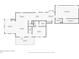 Detailed floor plan showcasing the layout of the first floor with room dimensions and closet locations at 2870 Ridgemore Nw Rd, Atlanta, GA 30318