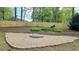 Backyard fire pit and seating area for outdoor relaxation and entertaining at 1960 Calvin Dr, Duluth, GA 30097