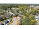 Aerial view of neighborhood showcasing home exteriors and lush greenery at 1903 River Birch Ln, Atlanta, GA 30316