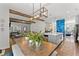 Open floorplan with kitchen island and dining area, perfect for entertaining at 1903 River Birch Ln, Atlanta, GA 30316