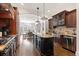 Beautiful kitchen featuring stainless appliances, granite countertops and a large island with adjacent dining area at 4620 Chattahoochee Se Xing, Marietta, GA 30067