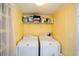 Convenient laundry room with washer and dryer at 177 Carolyn Se Ct, Acworth, GA 30101