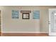 Spacious entryway displaying hardwood floors and tasteful decor for a welcoming first impression at 4145 Alveston Dr, Atlanta, GA 30349