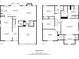 Floor plans of both floors showing room layouts, sizes, and approximate total square footage at 4145 Alveston Dr, Atlanta, GA 30349