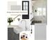 Farmhouse style design board with neutral colors and farmhouse finishes at 515 Roland Manor Dr, Dacula, GA 30019