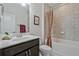 Bathroom with a bathtub and shower combination at 1098 Central Park Rd, Decatur, GA 30033