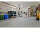 Well-organized garage featuring storage shelves and bins for easy access to tools and equipment at 1098 Central Park Rd, Decatur, GA 30033