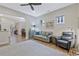 The living room features hardwood floors, neutral paint, modern furniture and lots of light at 1098 Central Park Rd, Decatur, GA 30033