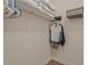 Walk-in closet offers shelf space for storing accessories at 1098 Central Park Rd, Decatur, GA 30033
