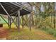 Home backyard and deck support structure at 2463 Corner Shoals Dr, Decatur, GA 30034