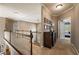Open upstairs hallway with carpeted floor at 4249 Millside Walk, Smyrna, GA 30080