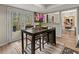 Cozy dining area with outdoor access and views of backyard at 1720 Little Willeo Rd, Marietta, GA 30068