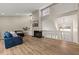 Bright living room features a fireplace, hardwood floors, and lots of natural light at 1720 Little Willeo Rd, Marietta, GA 30068