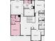 Second-floor layout features primary suite, 3 bedrooms, 2 baths, laundry, and a loft at 3048 Shirecrest Ln, Dacula, GA 30019