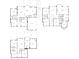 A detailed floor plan showing the layout of the first, second, and basement levels of the home at 3230 Munsey Ct, Cumming, GA 30041