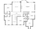 Second floor plan featuring primary bedroom, multiple walk-in closets, hall, and additional bedrooms and bathrooms at 3230 Munsey Ct, Cumming, GA 30041