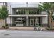 Contemporary building exterior with modern architectural elements and well-kept landscaping at 44 Peachtree Nw Pl # 629, Atlanta, GA 30309