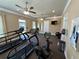 Community gym with treadmills, elliptical, stationary bike, and weight equipment at 2702 Wollerton St # 2702, Cumming, GA 30040