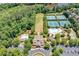 Aerial view of pools and tennis courts at 429 Argonne Ter, Canton, GA 30115