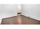 Bedroom features painted hardwood floors and natural light at 814 Welch Sw St, Atlanta, GA 30310