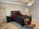 Spacious main bedroom featuring a ceiling fan, neutral walls, and a sitting area with a chair at 2688 Autumn Ridge Ln, Lawrenceville, GA 30044