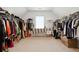 Large walk-in closet with ample storage and natural light at 3515 Montebello Pkwy, Cumming, GA 30028