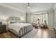Inviting bedroom with plush carpeting, bay window, and comfortable seating area at 710 E Northway Ln, Atlanta, GA 30342