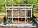 Modern chicken coop, offering a safe shelter and outdoor run for chickens at 710 E Northway Ln, Atlanta, GA 30342