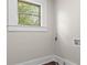 A simple laundry room with a window. Ready for washer and dryer at 2601 Semmes St, Atlanta, GA 30344