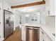 Modern kitchen featuring stainless steel appliances and quartz countertops at 353 Oak Ridge Se Dr, Marietta, GA 30060