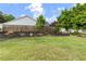 Well-maintained backyard featuring a healthy lawn, privacy fence, and mature landscaping at 2650 Hamilton Chase Run, Buford, GA 30519