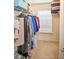 Organized walk-in closet with ample storage space for clothing, shoes, and accessories, maximizing functionality at 904 Magnolia Leaf Dr, Woodstock, GA 30188