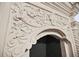 Intricate detailing on the fireplace mantle and surround, adding character at 1420 Elizabeth Ln, East Point, GA 30344