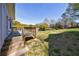 The property includes a spacious backyard and a wooden deck perfect for outdoor relaxation and entertainment at 2620 Oak St, Atlanta, GA 30344