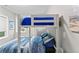 Bedroom with bunk bed and side views from two windows at 1115 Martin Luther King Jr Sw Dr, Atlanta, GA 30314