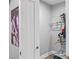 Walk-in closet featuring wire shelving and ample storage space for an organized wardrobe at 1115 Martin Luther King Jr Sw Dr, Atlanta, GA 30314