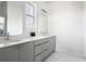 Elegant bathroom featuring a double vanity with modern fixtures and ample counter space at 3905 Danube Ln # 215, Atlanta, GA 30339