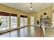 Bright living room featuring hardwood floors and a lot of natural light at 865 Mount Katahdin Trl, Johns Creek, GA 30022