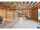 Spacious unfinished basement offers potential for customization and expansion, perfect for storage at 3613 Lake Estates Way, Atlanta, GA 30349