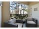 Outdoor patio area with comfortable seating, perfect for relaxing and enjoying some privacy at 3636 Habersham Nw Rd # 2103, Atlanta, GA 30305